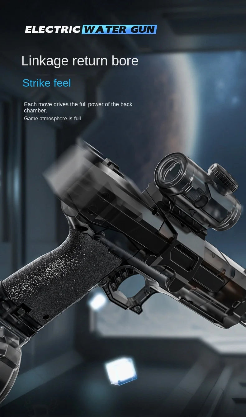 Electric Water Gun With light Sprays Flame Effect