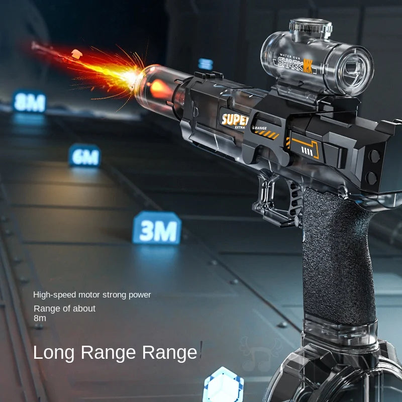 Electric Water Gun With light Sprays Flame Effect